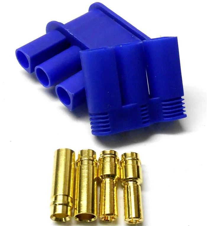 C0120 RC EC5 5.0mm 5mm Trinity Connector Male Female x 1 Set
