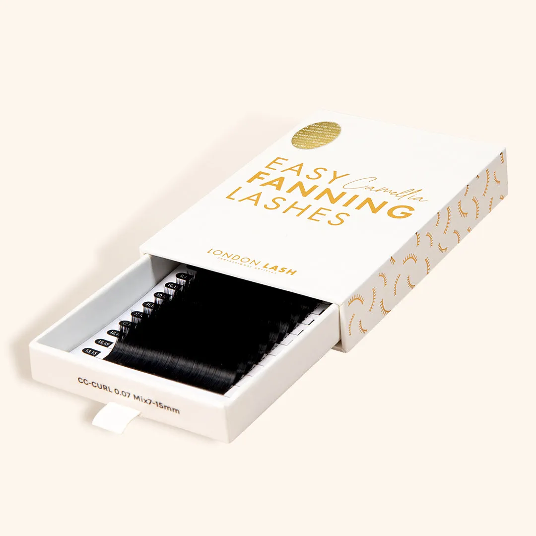 CAMELLIA - TEXTURED EASY FANNING VOLUME LASHES 0.07
