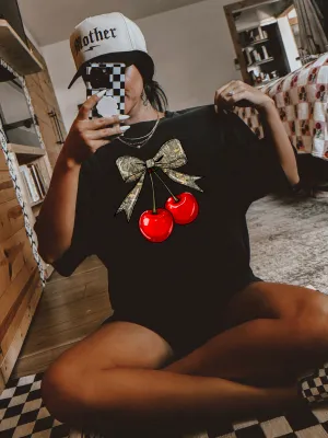 Camo Cherry Tee