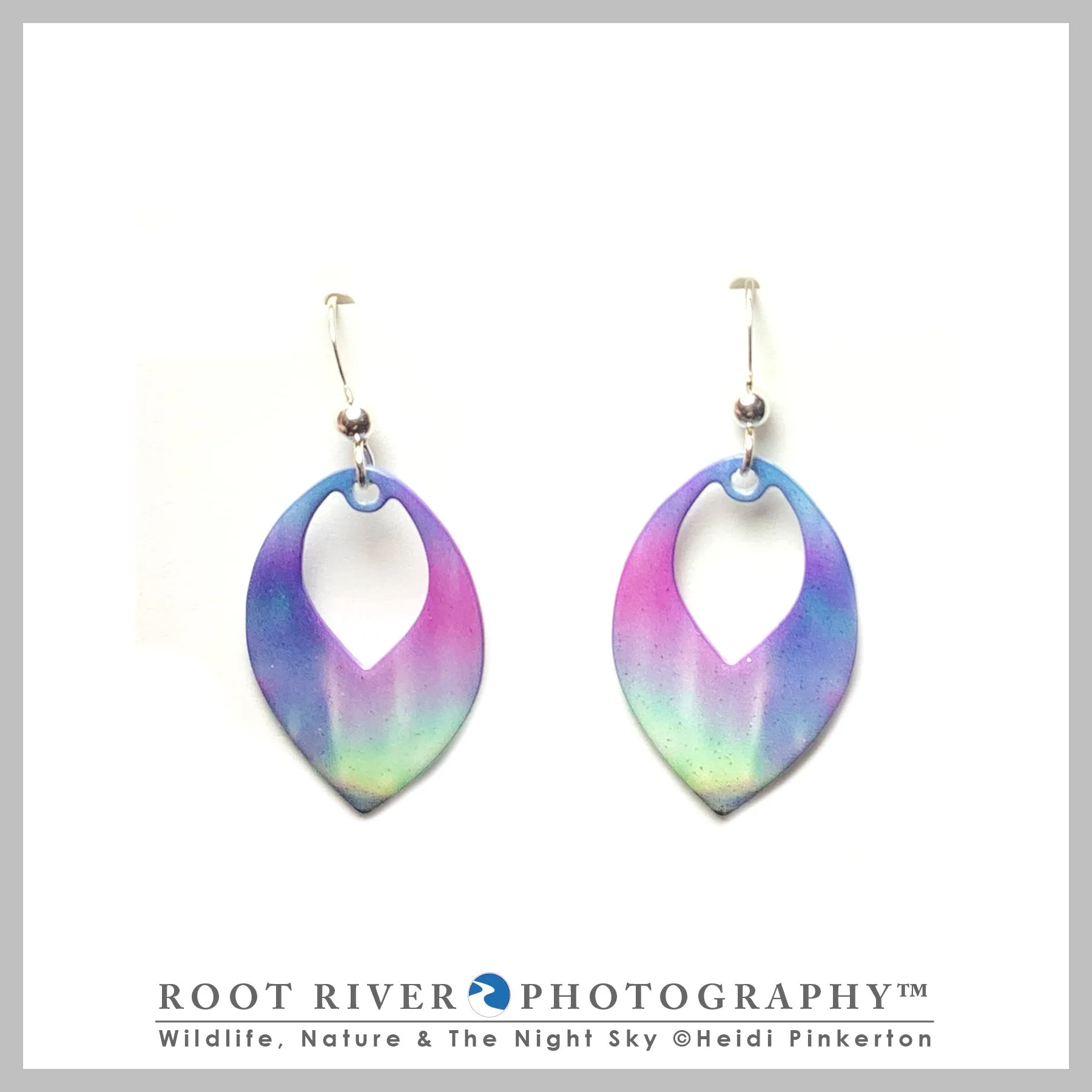 Candy Land Open Leaf Earrings