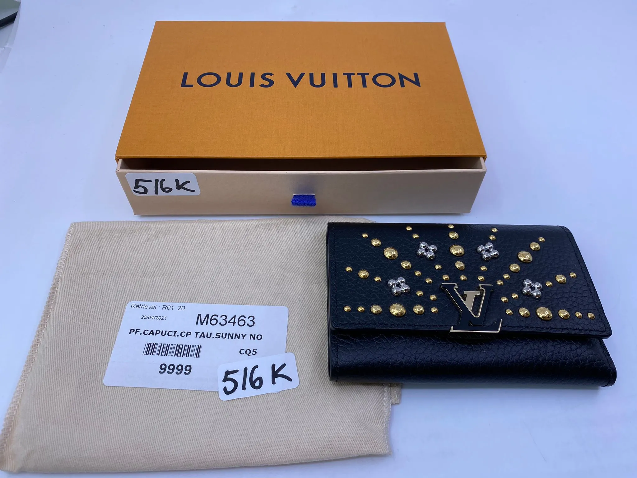 Capucines Compact Sunny Wallet