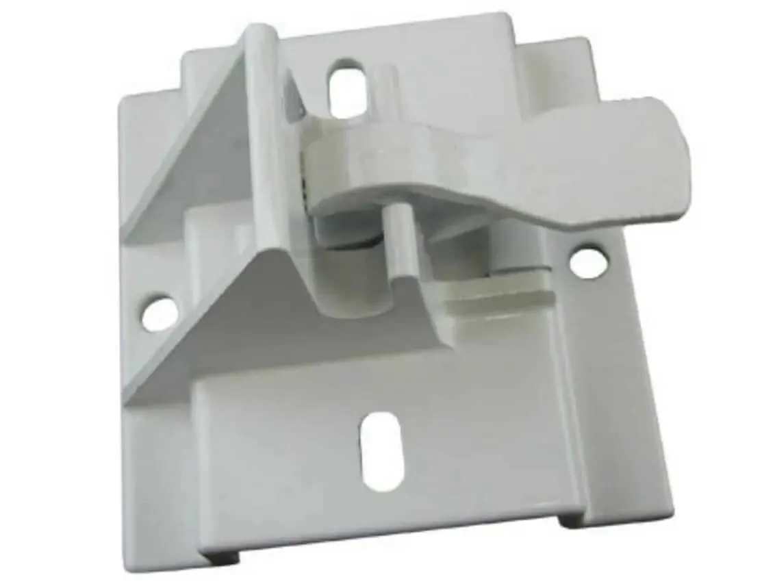Carefree Awning White Bottom Bracket. 901019W