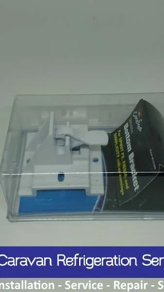 Carefree Awning White Bottom Bracket. 901019W