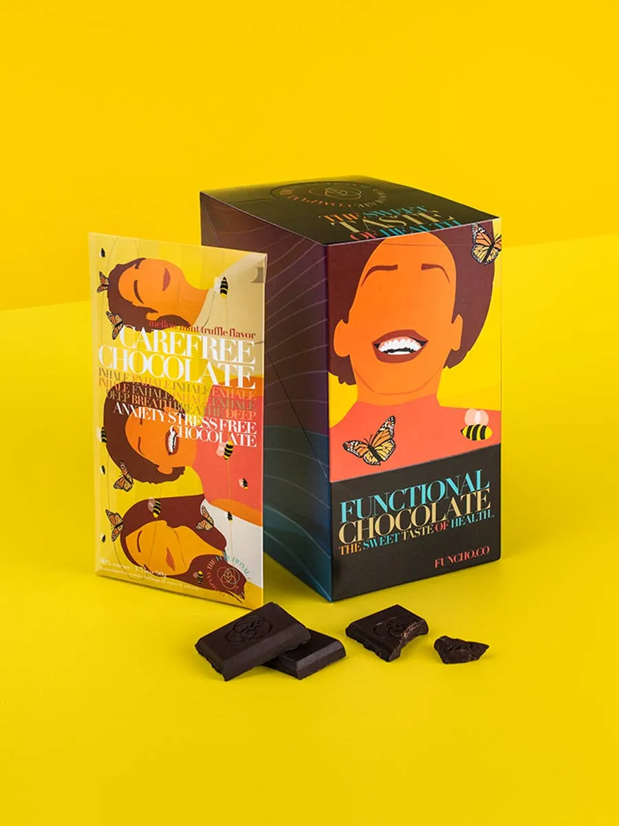 Carefree Chocolate - Stress & Anxiety Formula