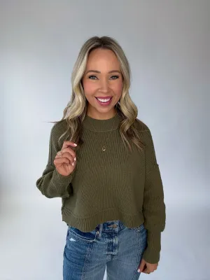 Carefree Days Crewneck Knit Top