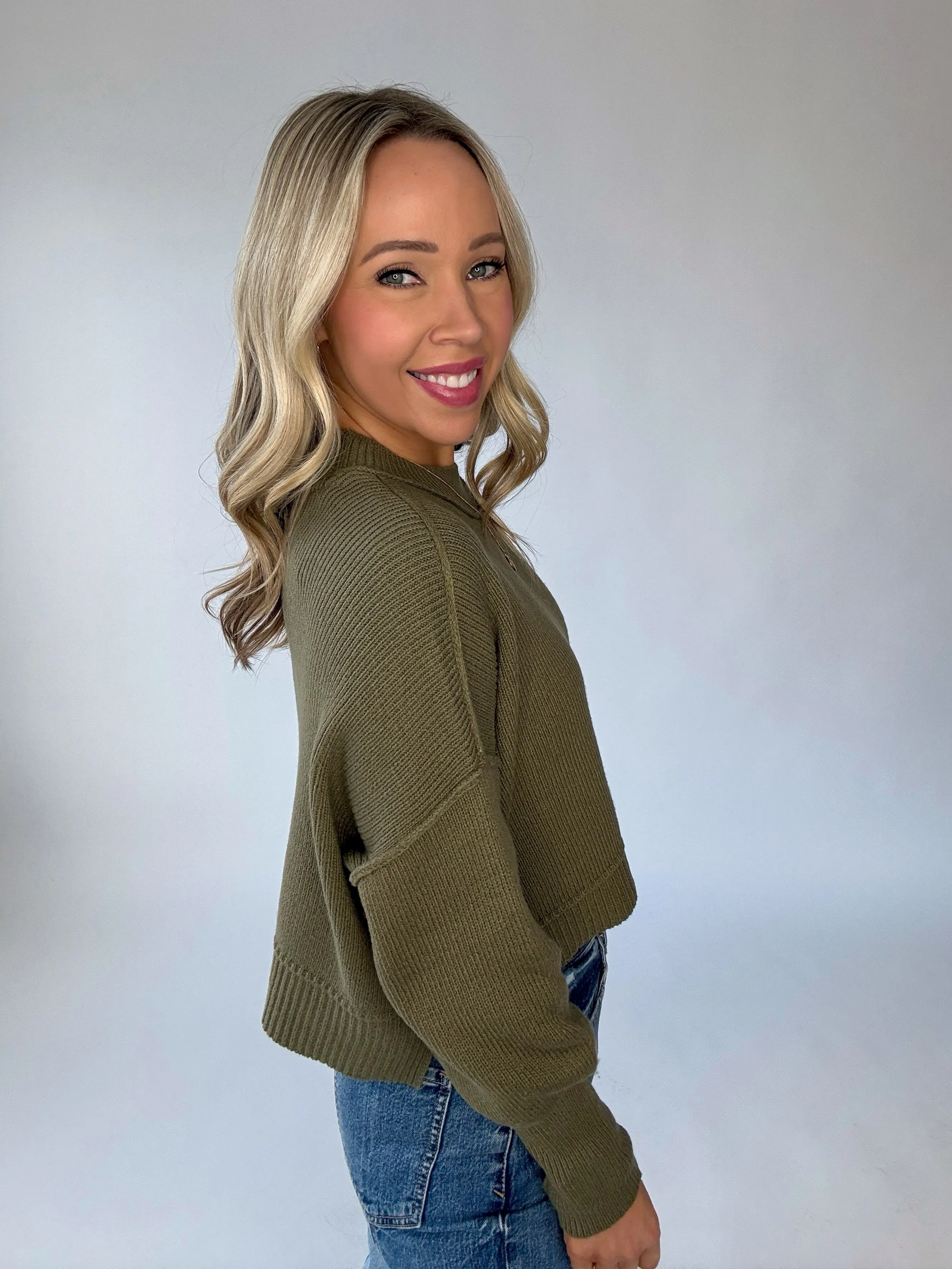 Carefree Days Crewneck Knit Top
