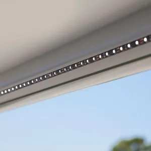 CAREFREE LED Awning 16ft WED Silver Shale Fade