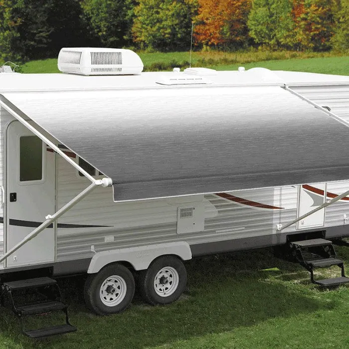 CAREFREE LED Awning 16ft WED Silver Shale Fade