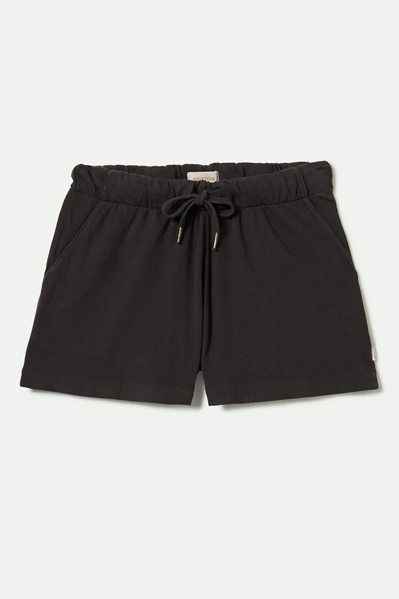 Carefree Organic Garment Dyed Lounge Short - Black