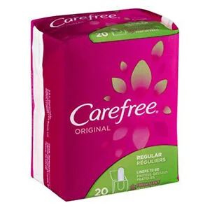Carefree Pantiliners Baking Soda 20s