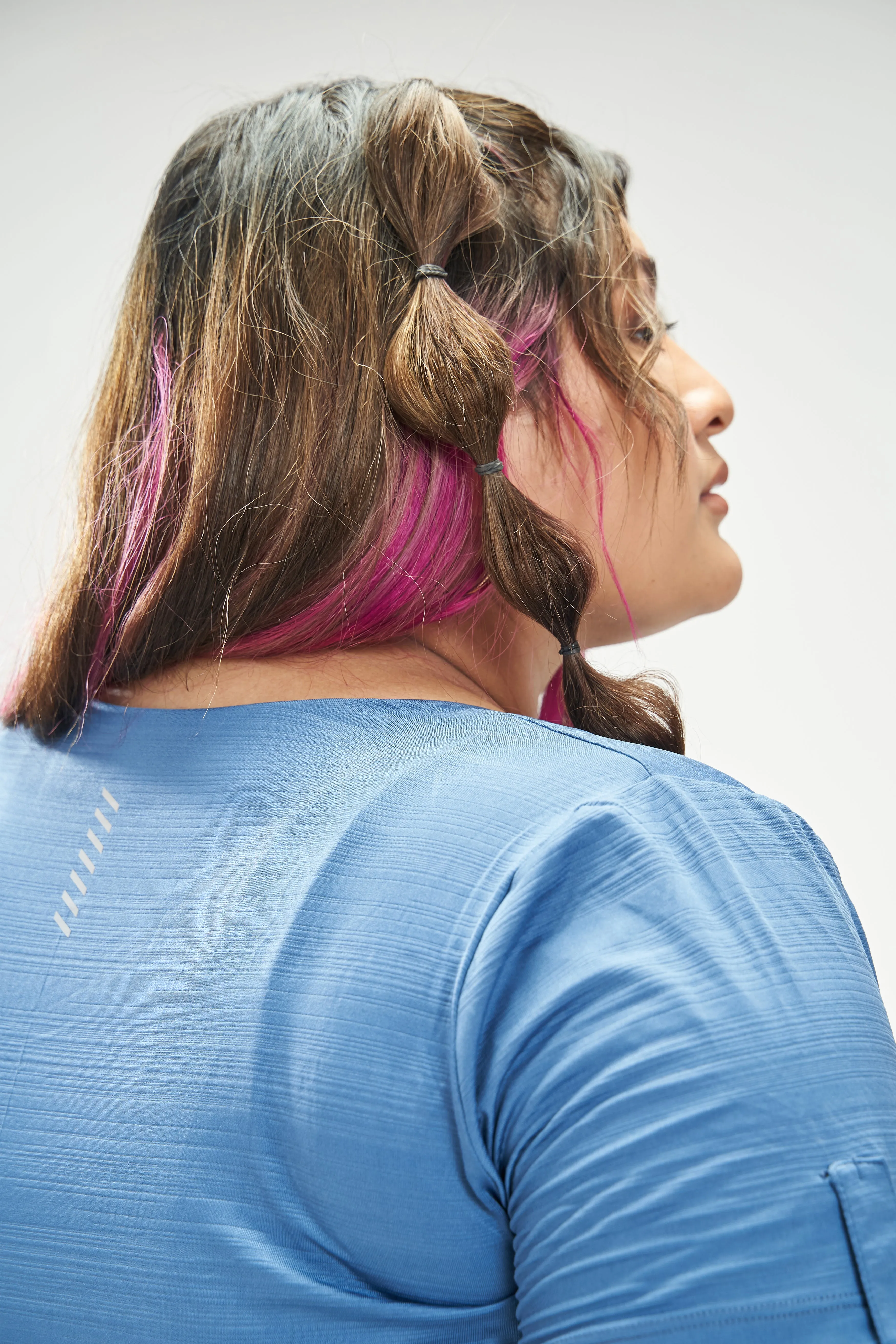 Carefree Tunic Top: Blue