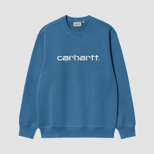 Carhartt WIP Carhartt Crew Sweat Sorrent/White