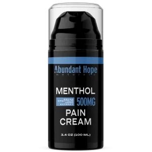 CBD Menthol Pain Cream Pump