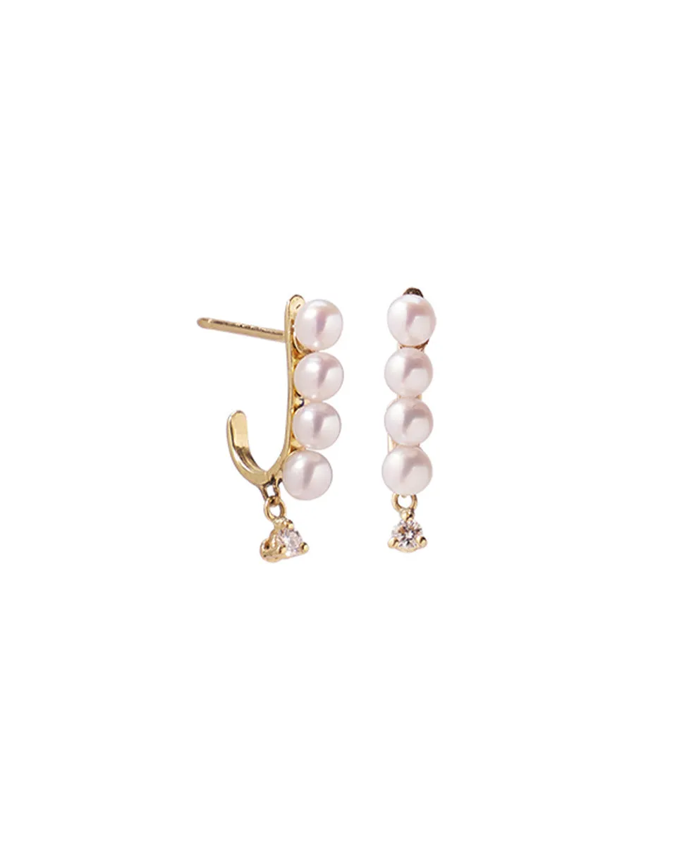 Cecile Pearl Stud