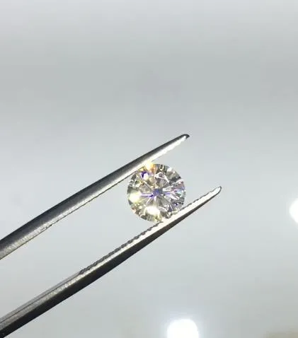 Certified Round Forever One Charles & Colvard Loose Moissanite Stone - 1.25 Carats - D Color - VVS1 Clarity