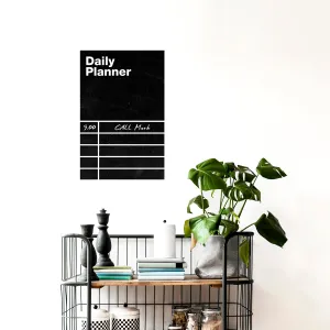 Chalkboard Planner // DAILY PLANNER