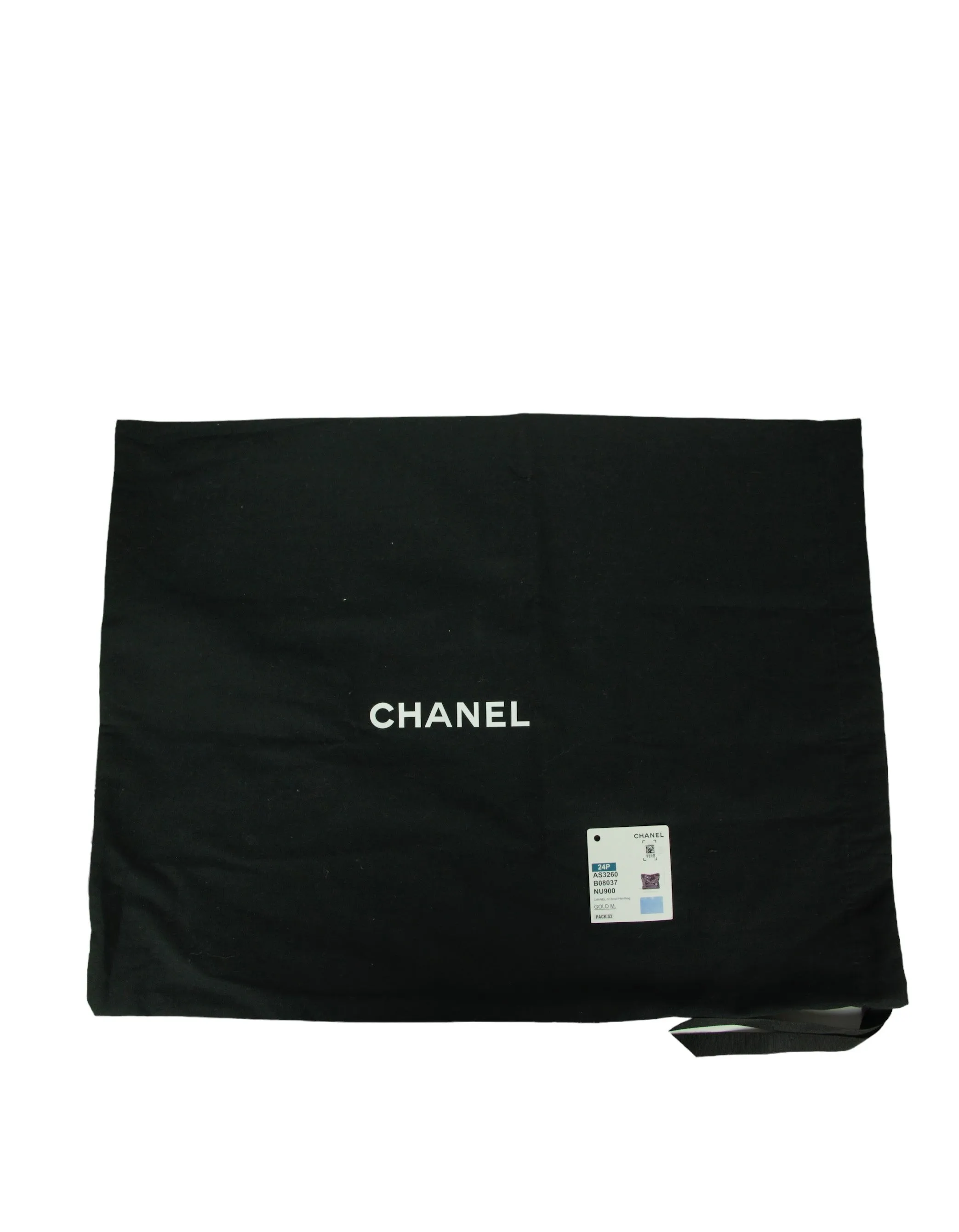 Chanel 2024 Blue Leather Quilted Chanel 22 Tote Bag