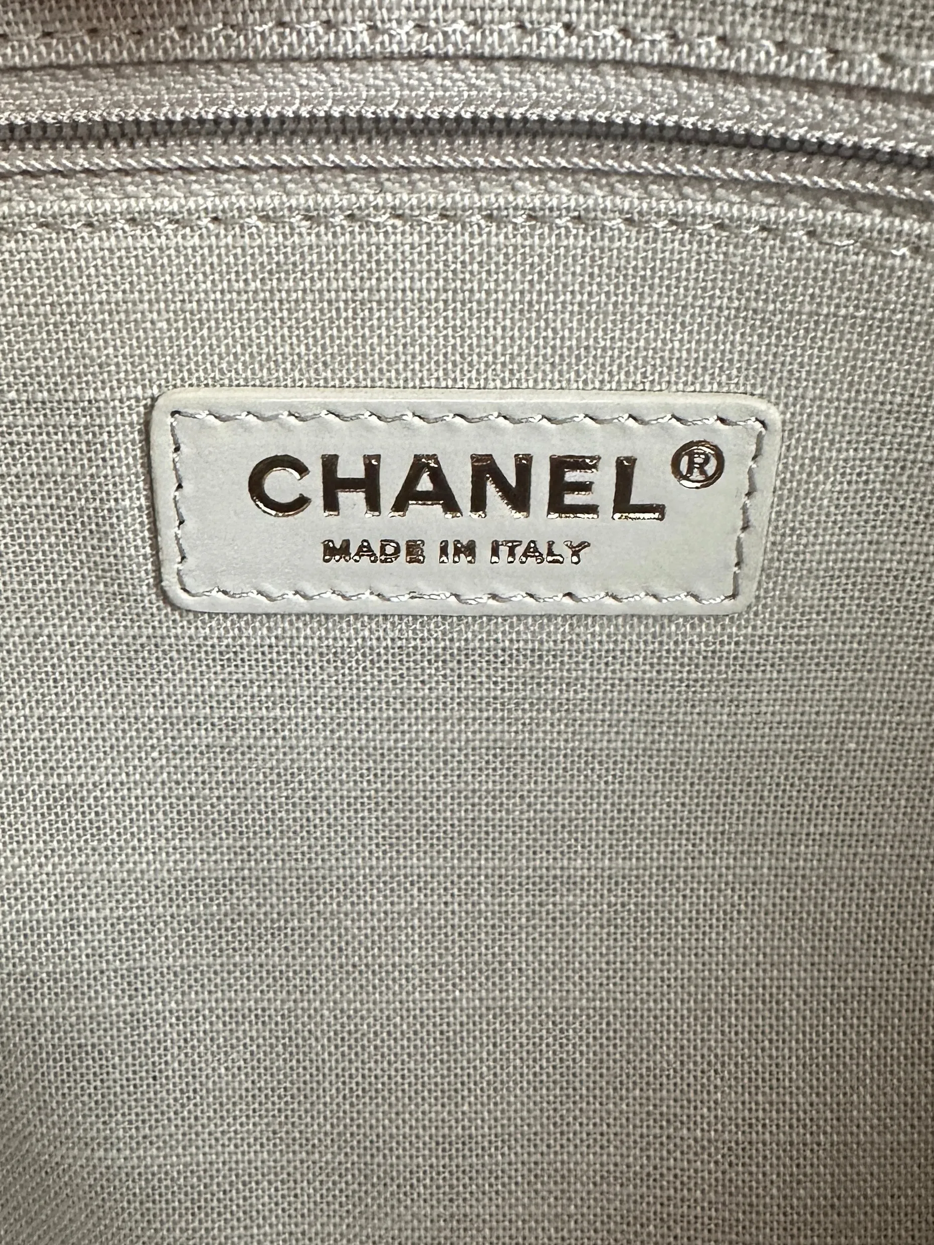 Chanel Mixed Fibers Magenta Small Deauville Tote Bag