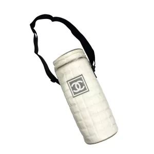 Chanel Sport White Nylon Bottle Crossbody Bag
