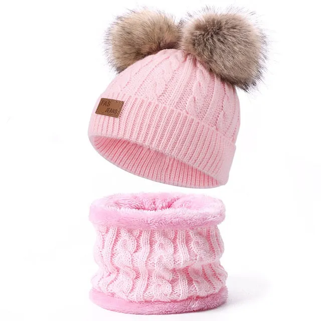 Children's Hat and Scarf