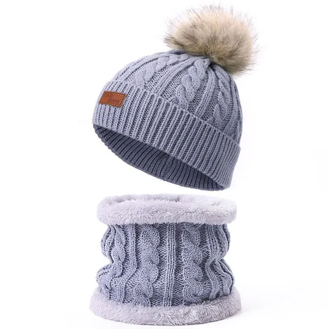 Children's Hat and Scarf