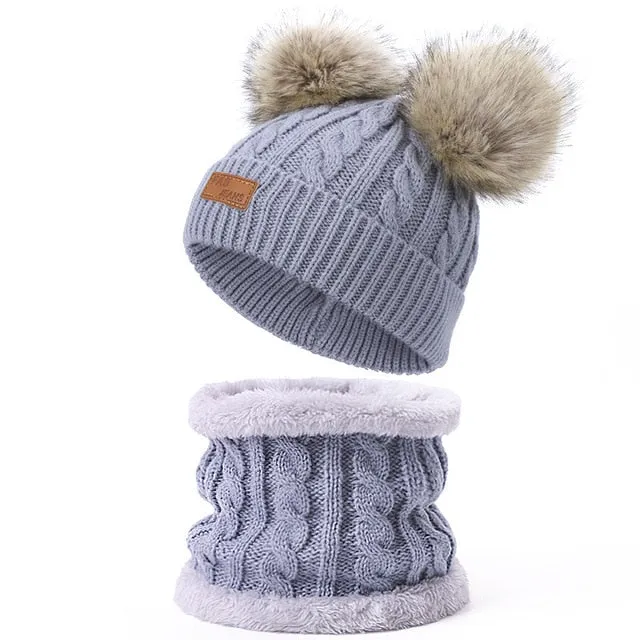 Children's Hat and Scarf