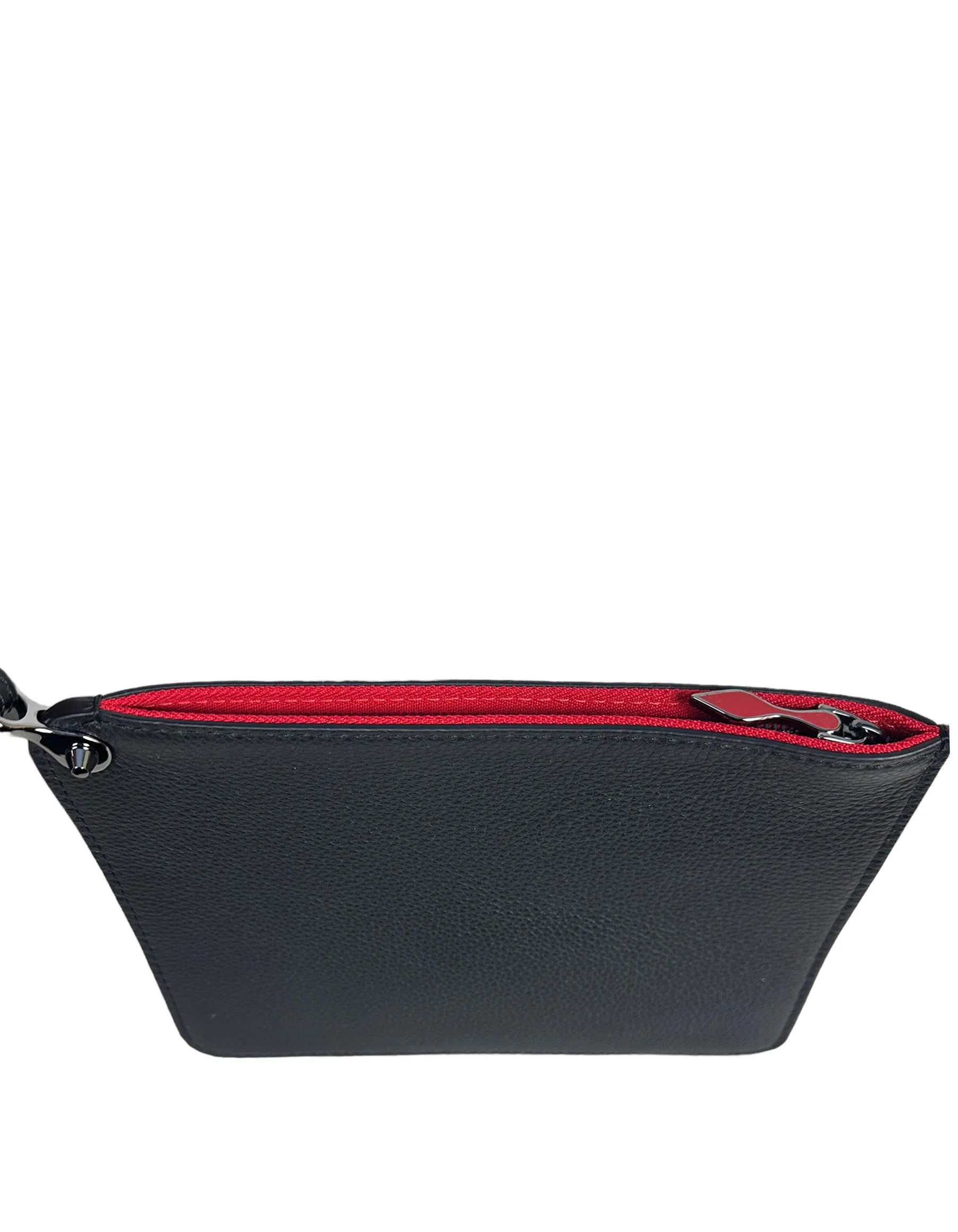 Christian Louboutin Black Calfskin Empire Spikes East West Cabata Tote Bag