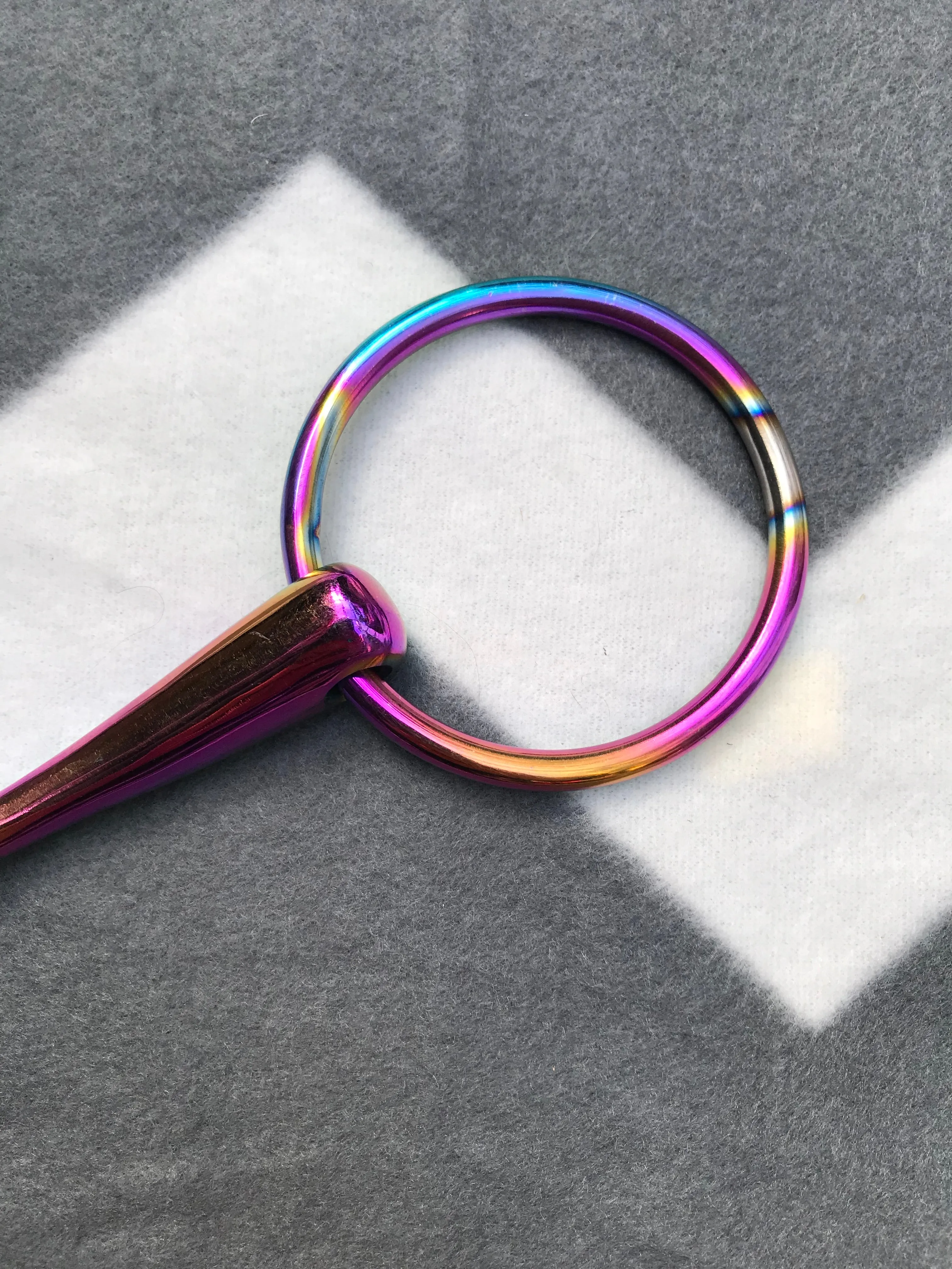 Chrome style loose ring snaffle FREE POSTAGE