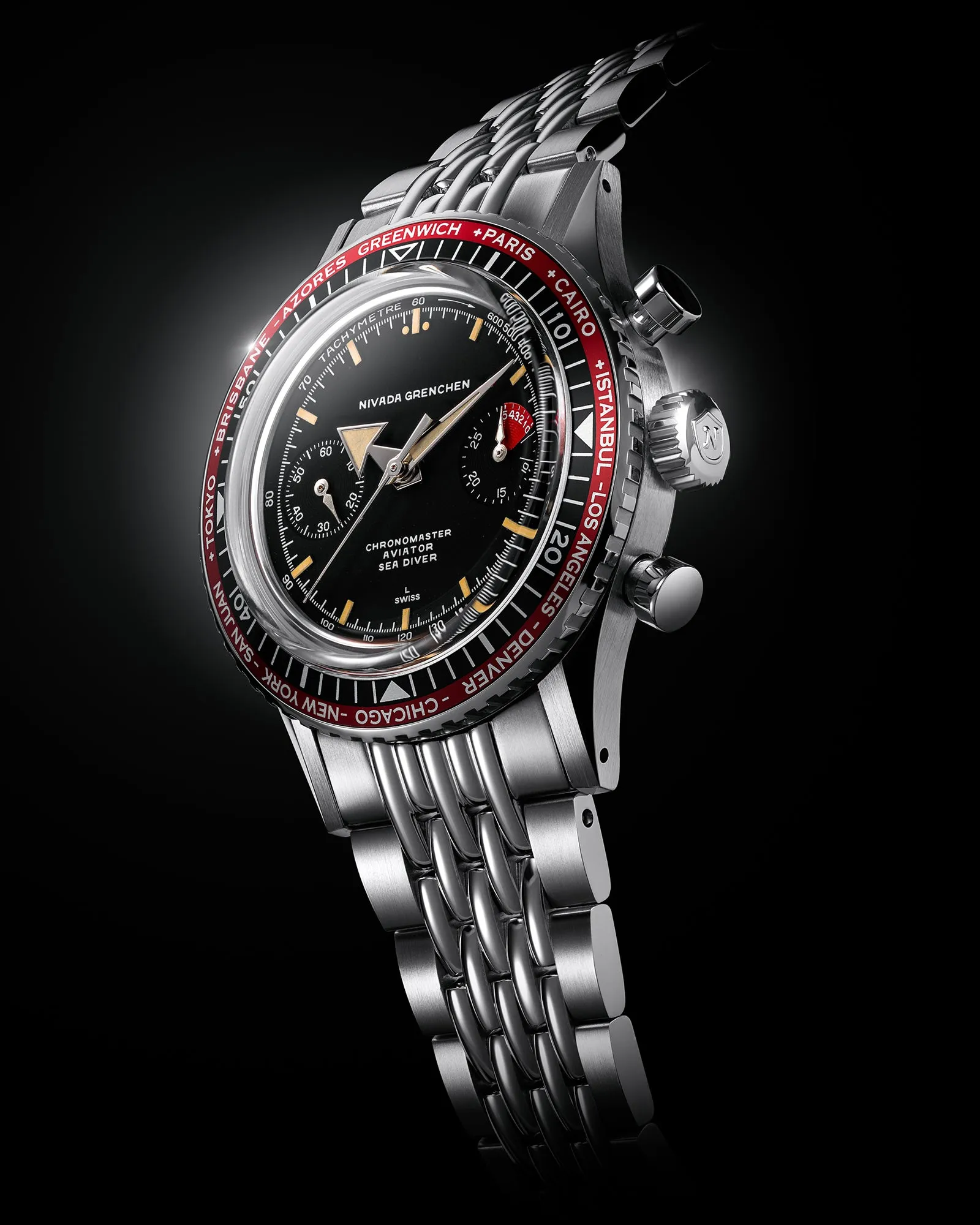 CHRONOMASTER BROAD ARROW - INTER.BEZEL