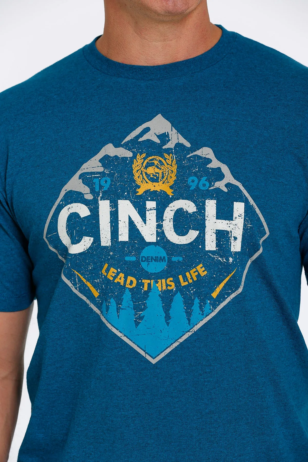Cinch Men's Lead This Life Graphic Tee