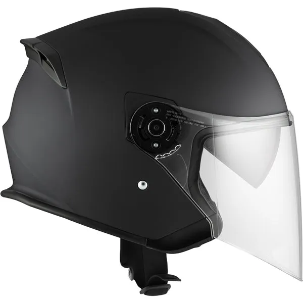 CKX Razor RSV Open Face Helmet Solid Matte Black