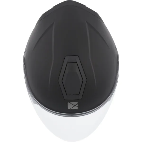 CKX Razor RSV Open Face Helmet Solid Matte Black