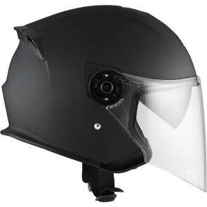 CKX Razor RSV Open Face Helmet Solid Matte Black