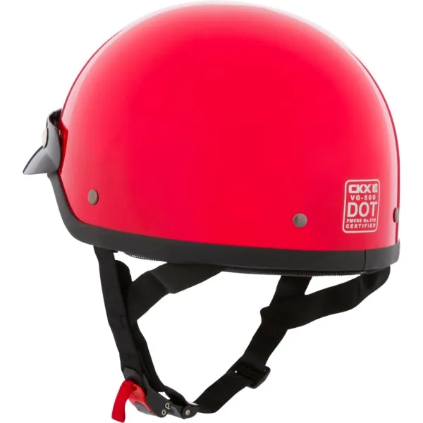 CKX VG500 Half Helmet, Solid colors