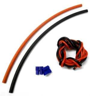 CL2A EC3 Male Female 20cm 5mm Heatshrink   50cm 12AWG Black Red Battery Repair 1
