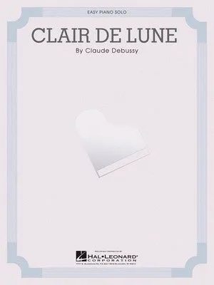 CLAIR DE LUNE EASY PIANO