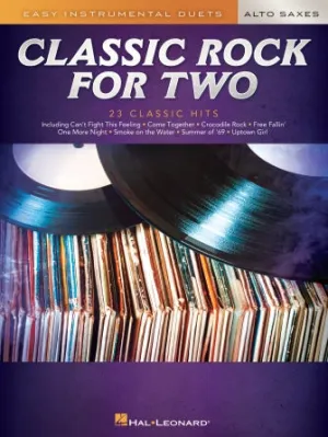 Classic Rock for Two Alto Saxes (Easy Instrumental Duets)