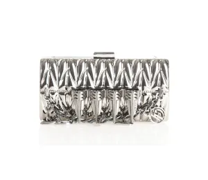 CLAW CHARM MINAUDIÈRE / CLUTCH SILVER