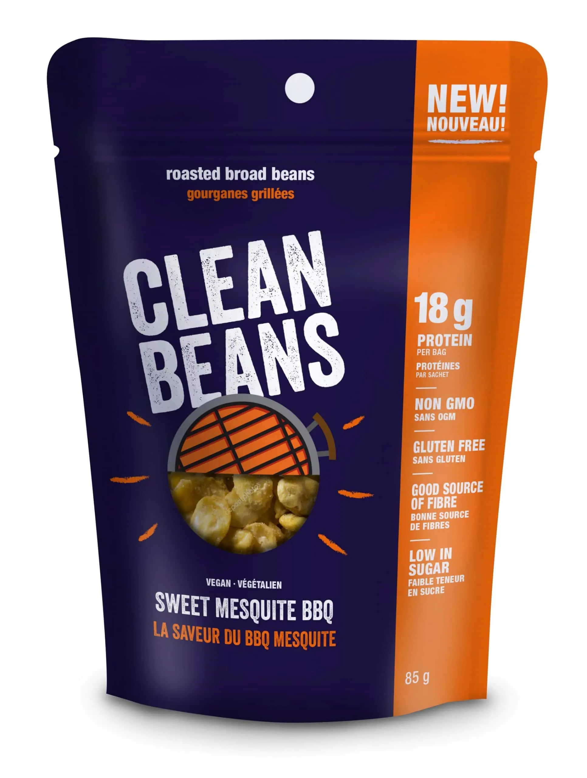 Clean Beans Roasted Broad Beans - Various Flavours