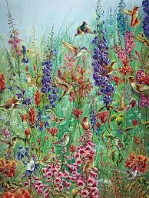 Cobble Hill Garden Jewels 275 Pc Puzzle