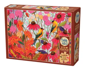 Cobble Hill Springtime Goldfinches Easy Handling 275 Piece
