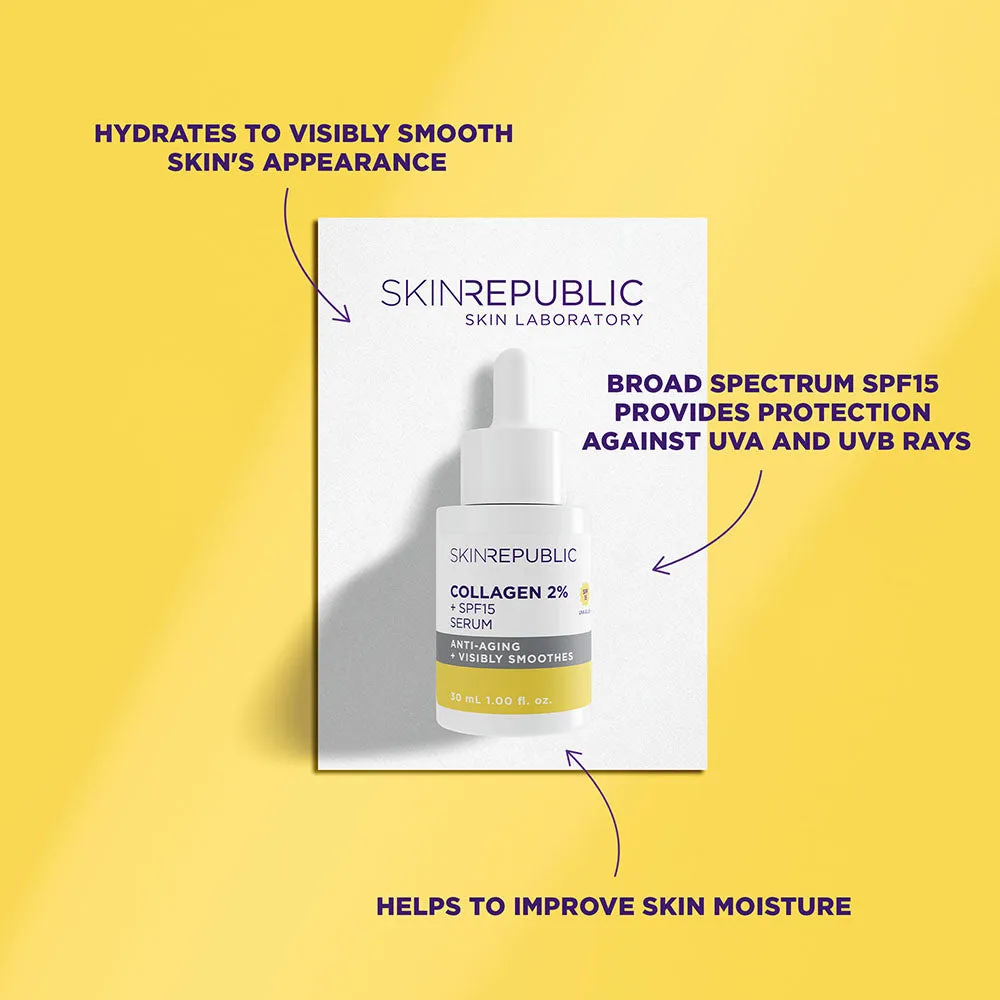 Collagen 2%   SPF15 Serum
