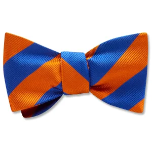 Collegiate Blue and Orange - bow ties