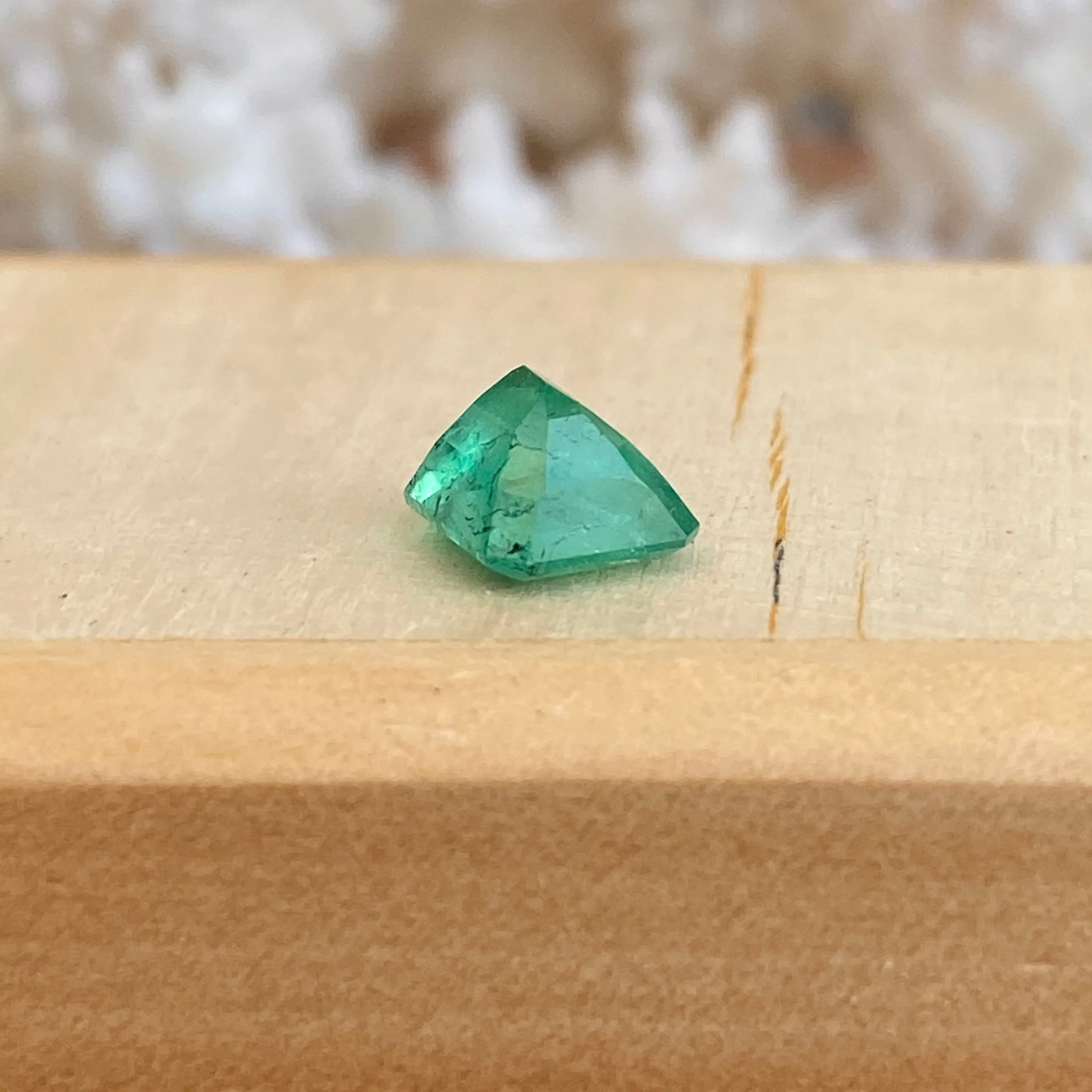 Colombian Emerald Cut Loose Emerald 1.85 CT