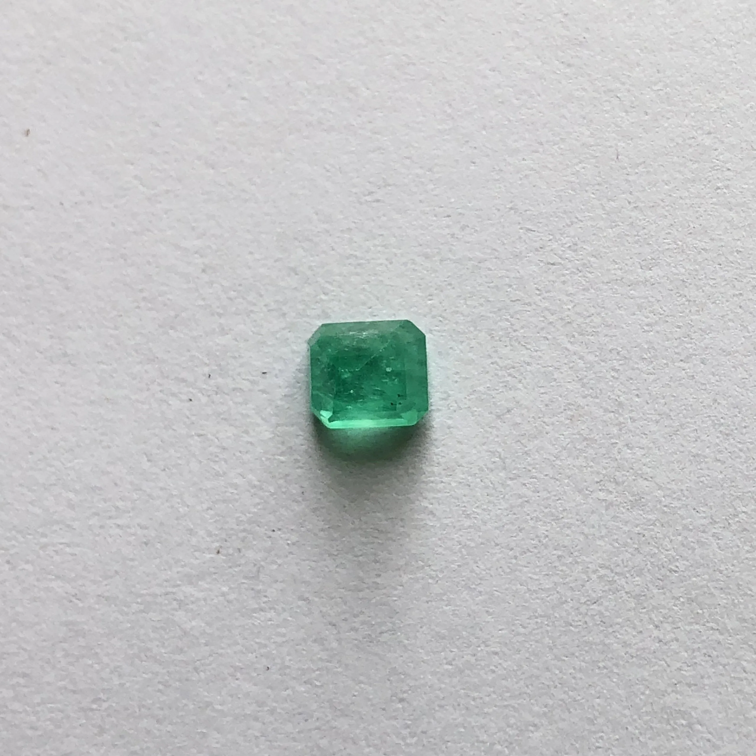 Colombian Emerald Cut Loose Emerald .67 CT