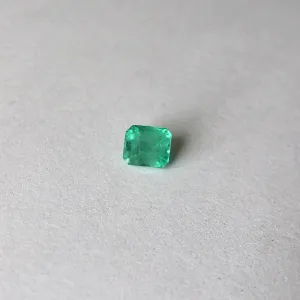 Colombian Emerald Cut Loose Emerald .67 CT
