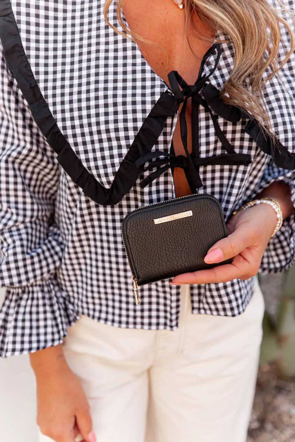 Compact Card Case Black