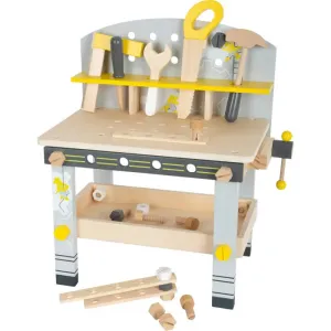 Compact Wood Workbench