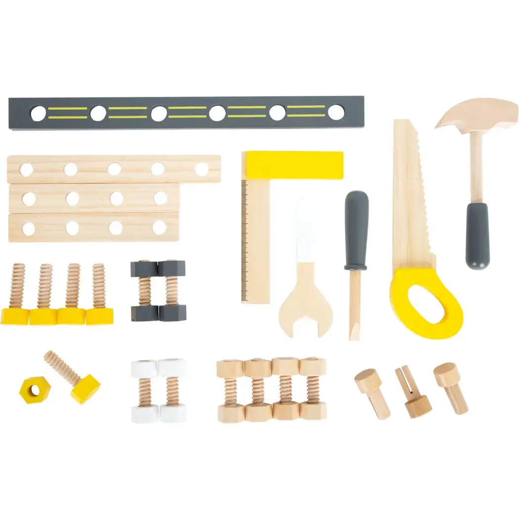 Compact Wood Workbench