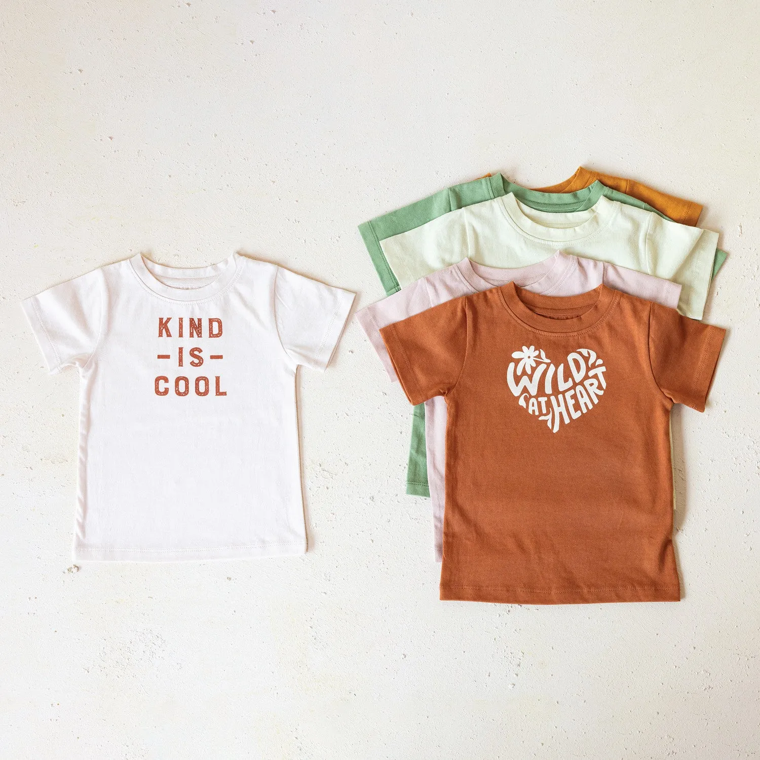 Cotton Kid's Tee w/ Words